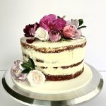 Semi Naked Flower Cake